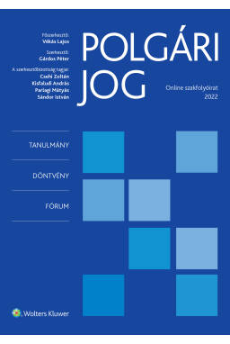Polgári Jog Online Folyóirat